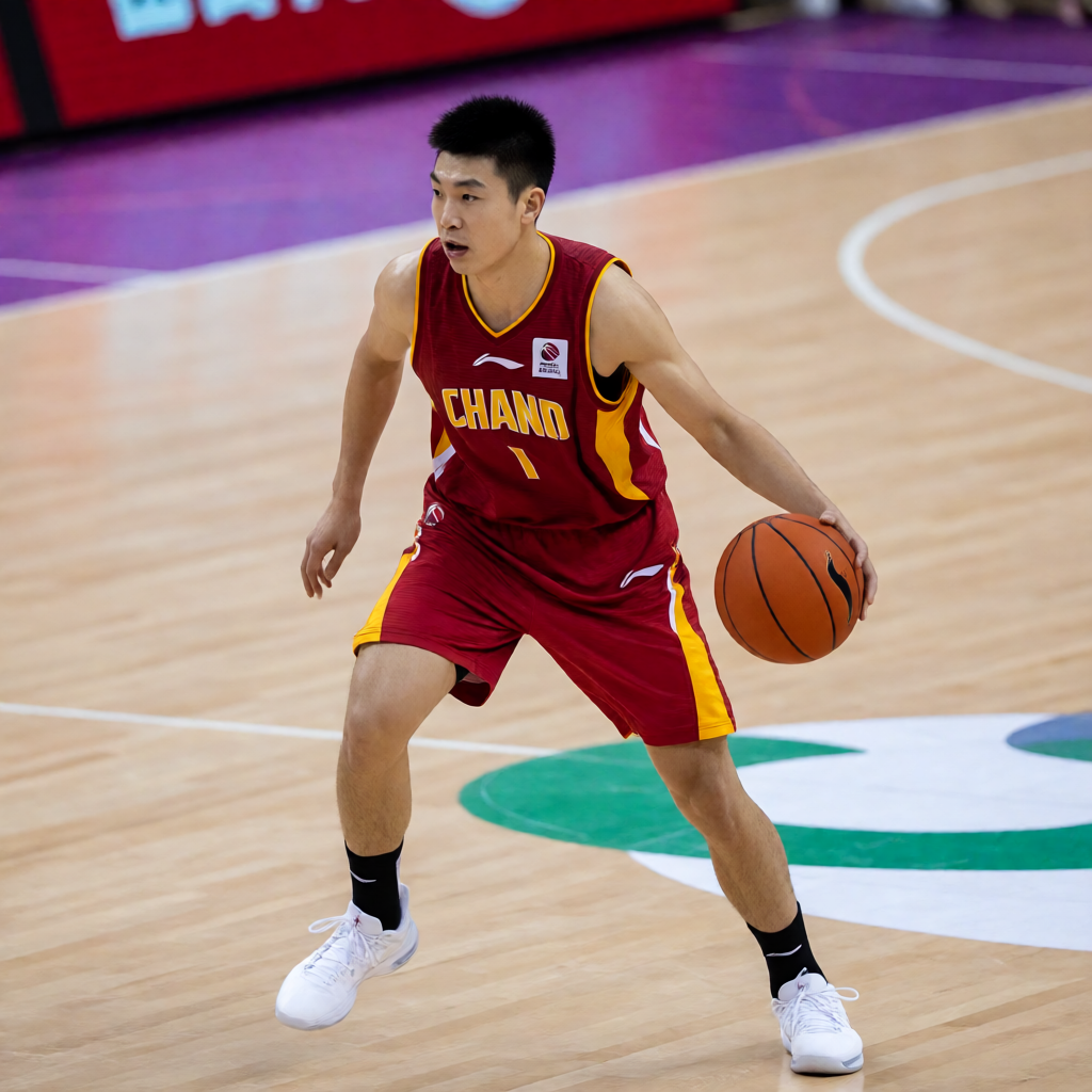 CBA中国男子篮球职业联赛对抗场景